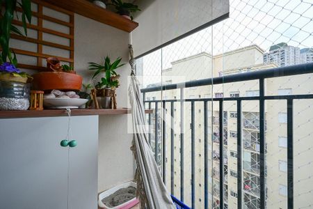 Varanda de apartamento à venda com 2 quartos, 49m² em Jardim Parque Morumbi, São Paulo