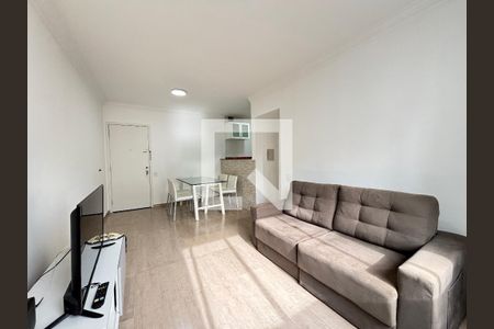 Sala de apartamento para alugar com 1 quarto, 50m² em Indianópolis, São Paulo