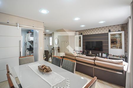 Sala de casa de condomínio para alugar com 3 quartos, 97m² em Vila Jerusalem, São Bernardo do Campo