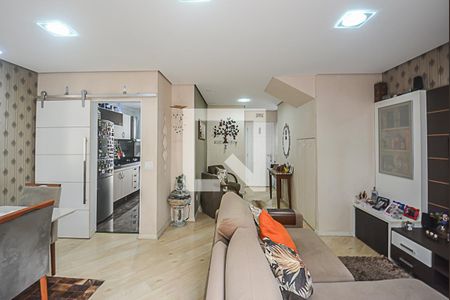Sala de casa de condomínio para alugar com 3 quartos, 97m² em Vila Jerusalem, São Bernardo do Campo
