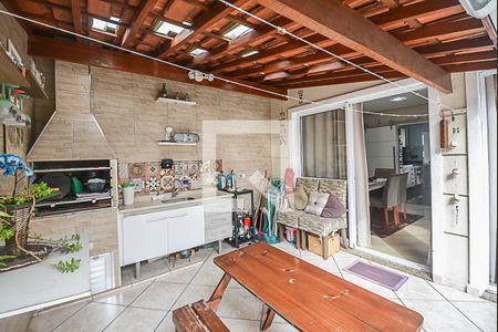 Varanda da Sala de casa de condomínio para alugar com 3 quartos, 97m² em Vila Jerusalem, São Bernardo do Campo