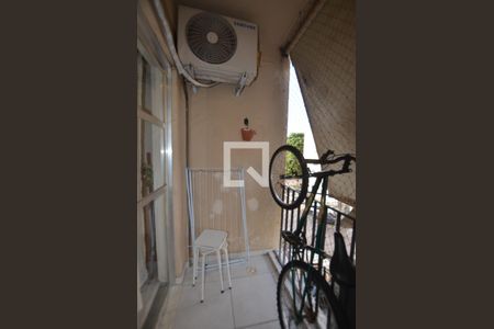 Varanda da Sala de apartamento à venda com 2 quartos, 55m² em Jardim Sulacap, Rio de Janeiro