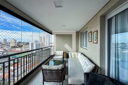 Varanda gourmet de apartamento para alugar com 3 quartos, 126m² em Alto da Mooca, São Paulo