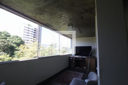 Varanda da Sala de apartamento à venda com 4 quartos, 240m² em Luxemburgo, Belo Horizonte