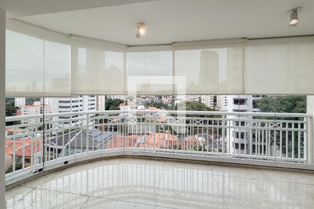 Sala - Varanda Persianas de apartamento para alugar com 3 quartos, 166m² em Liberdade, São Paulo