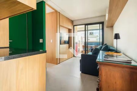 Sala de apartamento para alugar com 1 quarto, 38m² em Vila Mariana, São Paulo