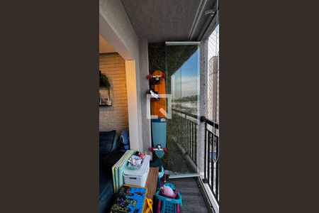 Sala - Sala de Jantar Varanda de apartamento para alugar com 3 quartos, 67m² em Vila Metalúrgica, Santo André