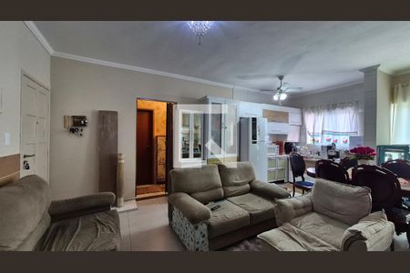 Sala de apartamento à venda com 2 quartos, 120m² em Vila Eldizia, Santo André