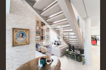 Sala de casa de condomínio à venda com 3 quartos, 270m² em Jardim Marco Leite, Jundiaí