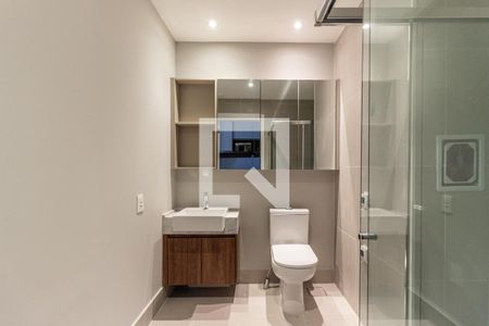 Banheiro de kitnet/studio para alugar com 1 quarto, 35m² em Santa Cecilia, São Paulo