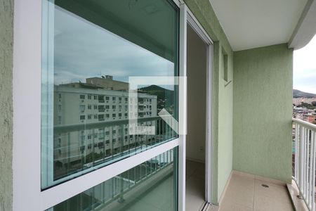 Varanda de apartamento para alugar com 2 quartos, 61m² em Taquara, Rio de Janeiro