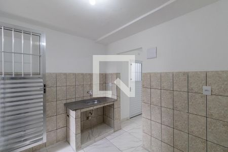 Cozinha de casa para alugar com 1 quarto, 57m² em Jardim Sao Carlos (zona Leste), São Paulo