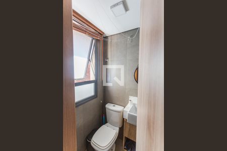 Lavabo na Sala de apartamento à venda com 1 quarto, 50m² em Funcionários, Belo Horizonte