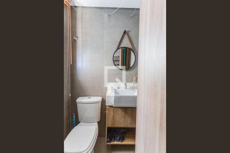 Lavabo na Sala de apartamento à venda com 1 quarto, 50m² em Funcionários, Belo Horizonte