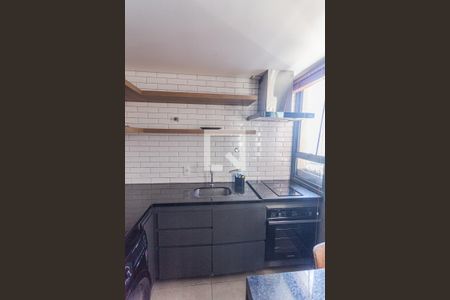 Cozinha de apartamento à venda com 1 quarto, 50m² em Funcionários, Belo Horizonte