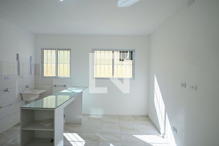Sala/cozinha de casa para alugar com 1 quarto, 32m² em Vila Pirajussara, São Paulo