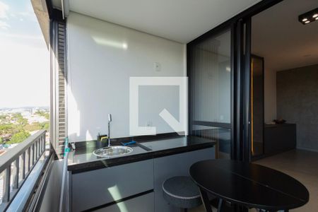 Varanda Sala  de apartamento para alugar com 2 quartos, 71m² em Parque Campolim, Sorocaba
