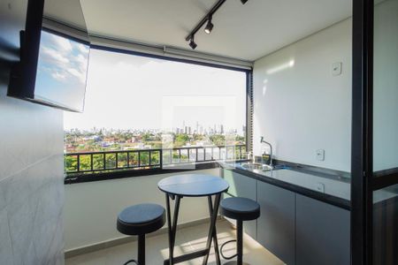 Varanda Sala  de apartamento para alugar com 2 quartos, 71m² em Parque Campolim, Sorocaba