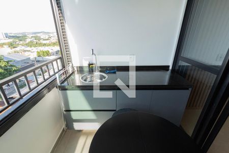 Varanda Sala  de apartamento para alugar com 2 quartos, 71m² em Parque Campolim, Sorocaba