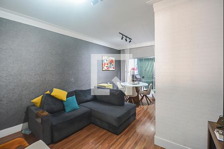 Sala de casa de condomínio à venda com 2 quartos, 90m² em Vila Jerusalem, São Bernardo do Campo
