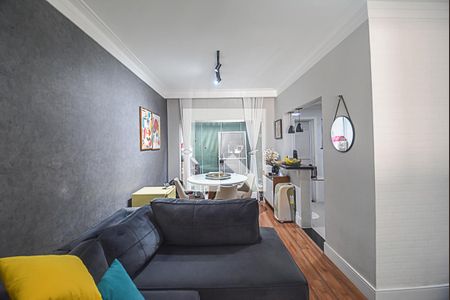 Sala de casa de condomínio à venda com 2 quartos, 90m² em Vila Jerusalem, São Bernardo do Campo