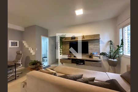 Sala de apartamento para alugar com 3 quartos, 76m² em Jardim Tupanci, Barueri