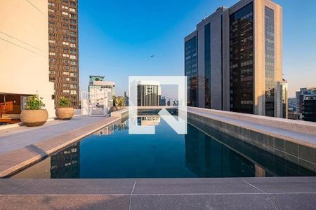 Área comum - Piscina de kitnet/studio à venda com 1 quarto, 29m² em Pinheiros, São Paulo