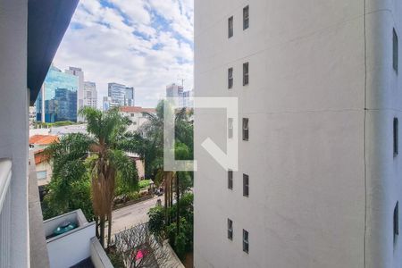 Vista/Varanda de kitnet/studio à venda com 1 quarto, 29m² em Pinheiros, São Paulo