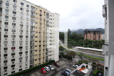 Sala - Vista de apartamento para alugar com 2 quartos, 52m² em Recreio dos Bandeirantes, Rio de Janeiro