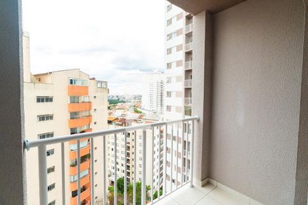 Sacada da Sala/Cozinha de apartamento para alugar com 2 quartos, 44m² em Vila Guarani (zona Sul), São Paulo
