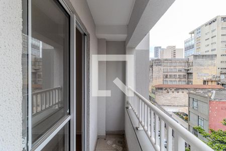 Varanda de kitnet/studio à venda com 1 quarto, 20m² em Campos Elíseos, São Paulo