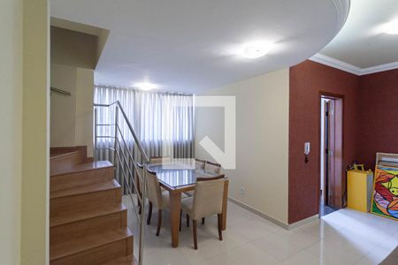 Sala 1 de apartamento para alugar com 2 quartos, 130m² em Castelo, Belo Horizonte