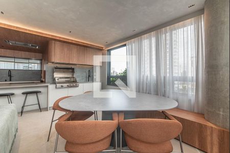 Sala de apartamento à venda com 2 quartos, 90m² em Brooklin, São Paulo