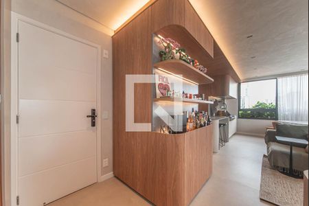 Sala de apartamento à venda com 2 quartos, 90m² em Brooklin, São Paulo