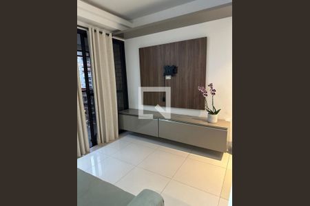 Sala de apartamento à venda com 1 quarto, 38m² em Moema, São Paulo