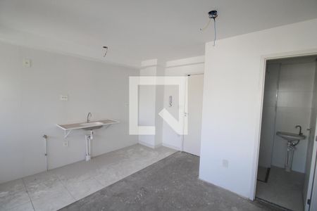 Sala / Cozinha de apartamento à venda com 2 quartos, 37m² em Parada Inglesa, São Paulo