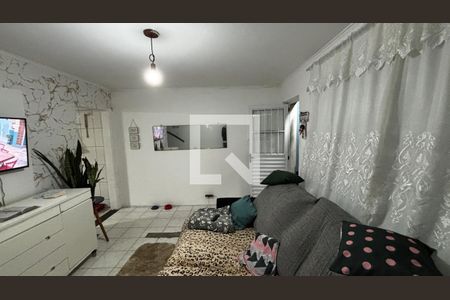 Sala de casa à venda com 2 quartos, 70m² em Vila Homero Thon, Santo André