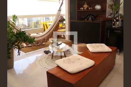 Sala de apartamento para alugar com 2 quartos, 163m² em Jardim Goiás, Goiânia