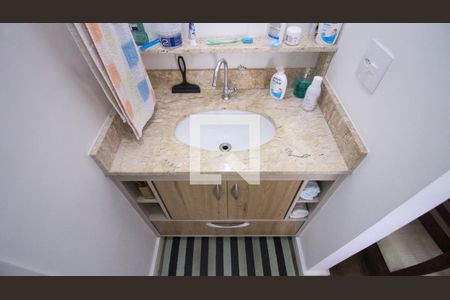Banheiro de apartamento à venda com 1 quarto, 40m² em Jardim Ibitirama, São Paulo
