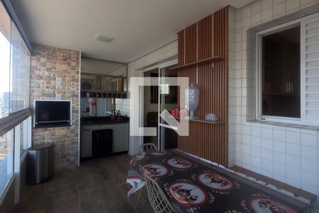 Varanda da Sala 2 ambientes de apartamento para alugar com 3 quartos, 94m² em Ponta da Praia, Santos