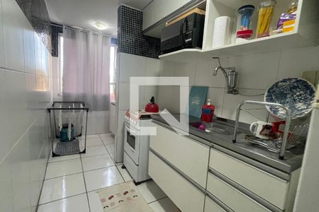 Cozinha de apartamento para alugar com 2 quartos, 55m² em Jardim Primavera, Duque de Caxias