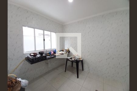 Cozinha de casa para alugar com 2 quartos, 80m² em Parque Bitaru, São Vicente