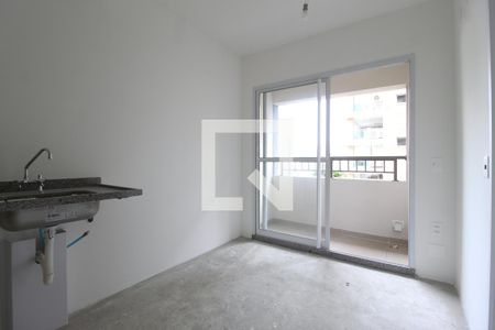 Sala/Cozinha de kitnet/studio à venda com 1 quarto, 24m² em Vila Nova Conceição, São Paulo