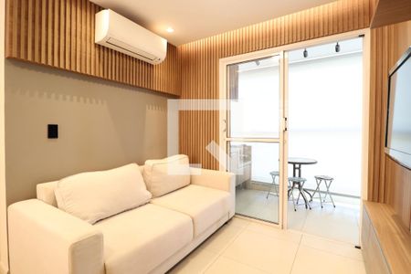 Sala de apartamento para alugar com 2 quartos, 55m² em Grand Ville, Uberlândia