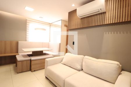 Sala de apartamento para alugar com 2 quartos, 55m² em Grand Ville, Uberlândia