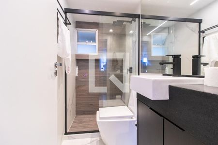 Banheiro Social de apartamento para alugar com 3 quartos, 187m² em Água Verde, Curitiba