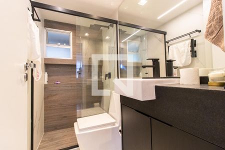 Banheiro Social de apartamento para alugar com 3 quartos, 187m² em Água Verde, Curitiba