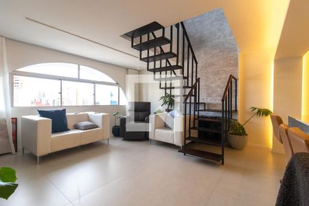 Sala/Cozinha de apartamento para alugar com 3 quartos, 187m² em Água Verde, Curitiba