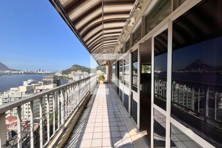 Varanda de apartamento à venda com 5 quartos, 750m² em Lagoa, Rio de Janeiro