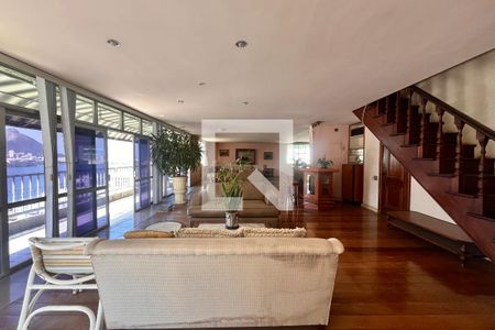 Sala de apartamento à venda com 5 quartos, 750m² em Lagoa, Rio de Janeiro